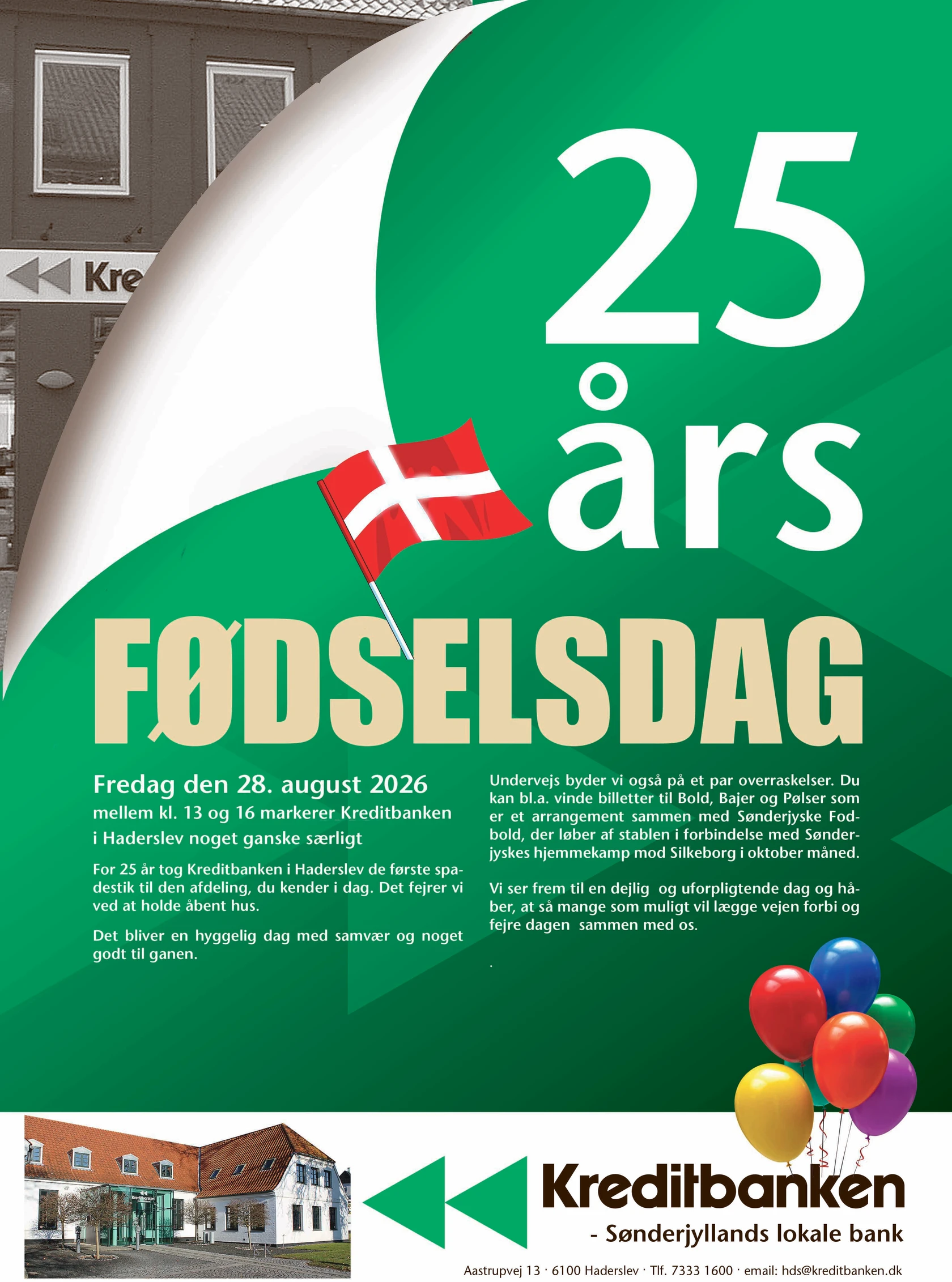 25 års fødselsdag Haderslev