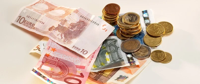 Udenlandske pengesedler og mønter
