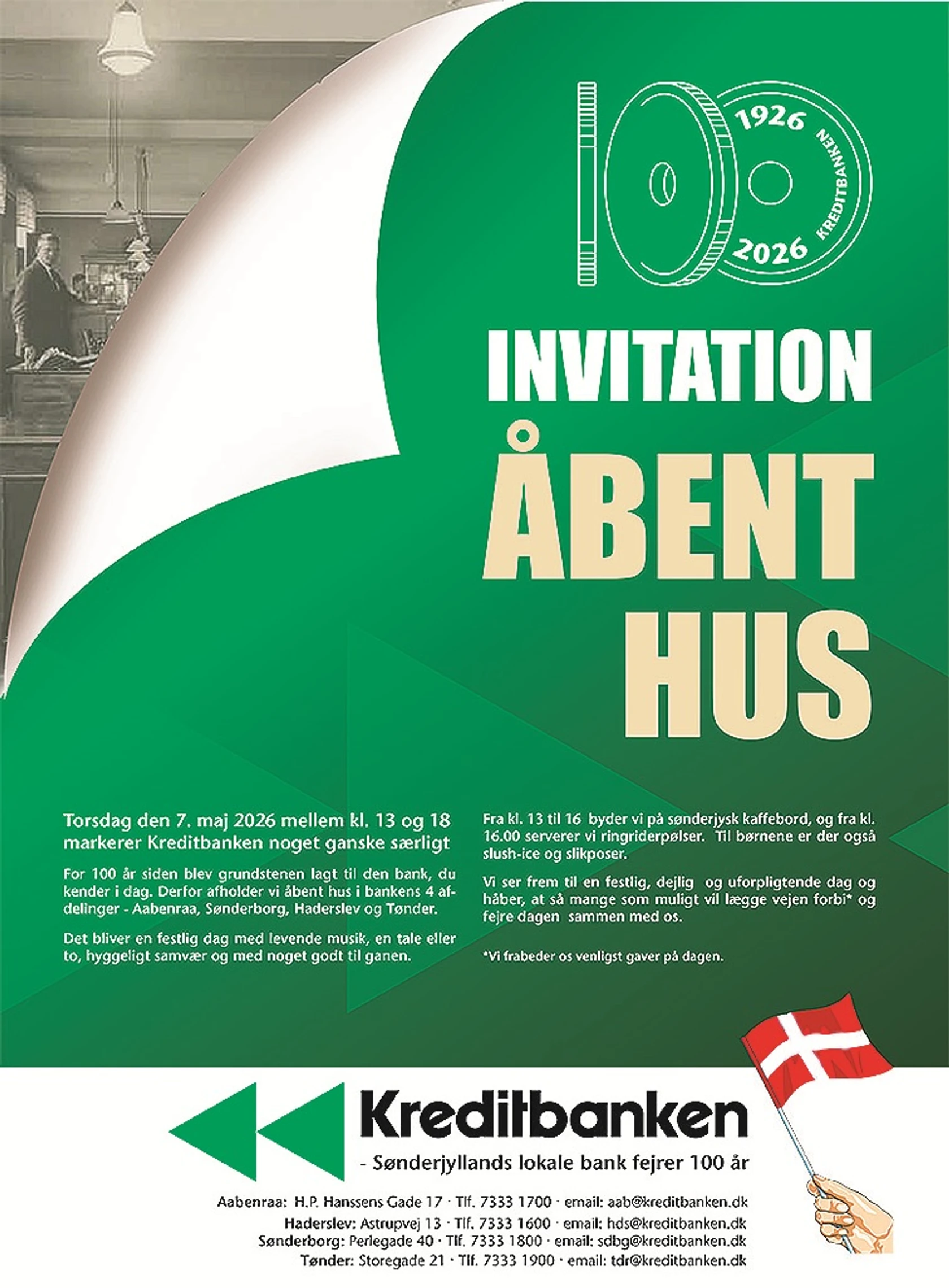 Åbent hus 100 år